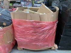 PALLET OF ASSORTED ITEMS TO INCLUDE 16" PEDESTAL FAN IN BLACK (KERBSIDE PALLET DELIVERY)