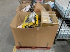 PALLET OF ASSORTED ITEMS TO INCLUDE BELACO HALOGEN HEATER - MODEL NO. BEL-HHC19S (KERBSIDE PALLET DELIVERY)