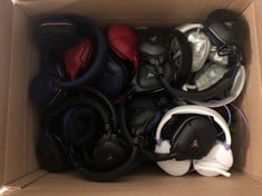 TURTLE BEACH BOX OF ASSORTED HEADSETS GAMING ACCESSORY. (UNIT ONLY) [JPTC71634]