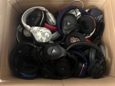 TURTLE BEACH BOX OF ASSORTED HEADSETS GAMING ACCESSORY. (UNIT ONLY) [JPTC71641]