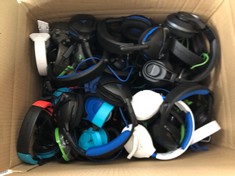 TURTLE BEACH BOX OF ASSORTED HEADSETS GAMING ACCESSORY. (UNIT ONLY) [JPTC71639]