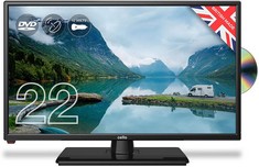 CELLO 22" LED WITH DVD PLAYER 22" TV (ORIGINAL RRP - £189.00). (WITH BOX) [JPTC71825]