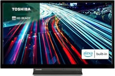 TOSHIBA 24WK3C63DB 24" TV (ORIGINAL RRP - £172.58). (WITH BOX) [JPTC71715]