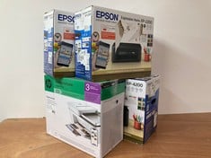 EPSON 4 X ASSORTED ITEMS TO INCLUDE XP-2200 PRINTERS. (WITH BOX) [JPTC71871]