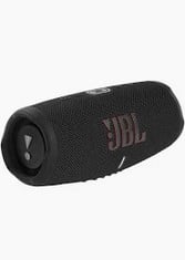 JBL CHARGE 5 SPEAKER (ORIGINAL RRP - £150.00) IN BLACK. (WITH BOX). (SEALED UNIT). [JPTC71894]