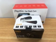 2 X ASSORTED ITEMS TO INCLUDE DASH CAM CAMERA. (WITH BOX) [JPTC71700]