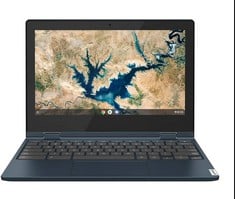 LENOVO IP FLEX 3 CHROME 15IJL7 LAPTOP IN BLUE. (WITH BOX). INTEL N4500, 4GB RAM, 15.6" SCREEN [JPTC71613]