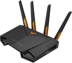 ASUS TUF GAMING AX3000 V2 DUAL BAND WIFI 6 ROUTER GAMING ACCESSORY (ORIGINAL RRP - £103.88) IN BLACK. (UNIT ONLY) [JPTC71701]