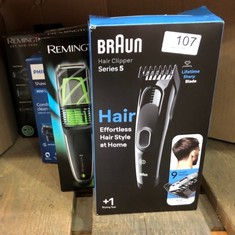 QUANTITY OF HEALTH & BEAUTY ITEMS TO INCLUDE BRAUN HAIR CLIPPER SERIES 5 HC5310, MEN'S HAIR CLIPPER WITH 9 LENGTH SETTINGS: LOCATION - A