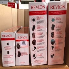 QUANTITY OF HEALTH & BEAUTY ITEMS TO INCLUDE REVLON ONE-STEP STYLE BOOSTER - ROUND BRUSH DRYER & STYLER, ROUND BRUSH- 38 MM (THERMAL BRISTLES, CERAMIC-COATED BARREL, IONIC + CERAMIC TECHNOLOGY) RVDR5