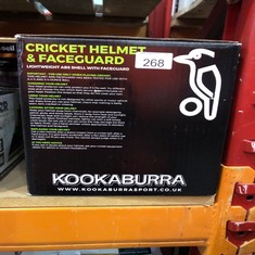 KOOKABURRA UNISEX (56-58 CM) KOOKABURRA PRO 600F CRICKET HELMET MEDIUM 56 58 CM , NAVY, M UK.: LOCATION - B