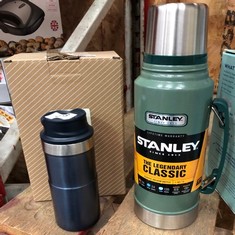 QUANTITY OF ITEMS TO INCLUDE STANLEY TRIGGER ACTION TRAVEL MUG 0.35L - KEEPS HOT FOR 5 HOURS - BPA-FREE - THERMAL MUG FOR HOT DRINKS - LEAK PROOF REUSABLE COFFEE CUP - DISHWASHER SAFE - NIGHTFALL: LO