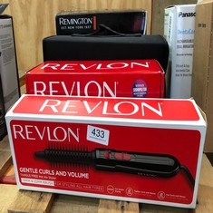 QUANTITY OF HEALTH & BEAUTY ITEMS TO INCLUDE REVLON HAIR TOOLS RVHA6017UK TANGLE FREE HOT AIR STYLER, BLACK: LOCATION - C