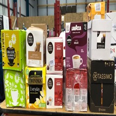 QUANTITY OF FOOD & DRINK ITEMS TO INCLUDE NESCAFE VANILLA COOKIE DOUGH LATTE 7 X 19.5G SACHETS, 100% RESPONSIBLY SOURCED COFFEE MAY BE PASSED BEST BEFORE DATE: LOCATION - BACK TABLES