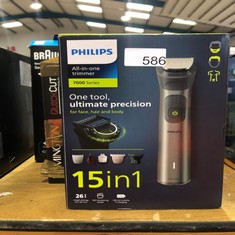 QUANTITY OF HEALTH & BEAUTY ITEMS TO INCLUDE PHILIPS SERIES 7000 ALL-IN-ONE TRIMMER, 15-IN-1 MULTIGROOM FOR FACE, HEAD AND BODY, ONE TOOL - ULTIMATE PRECISION, 26 LENGTH SETTINGS (0.5-20 MM) (MODEL M