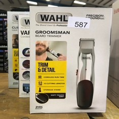 QUANTITY OF HEALTH & BEAUTY ITEMS TO INCLUDE WAHL GROOMSMAN RECHARGEABLE BEARD TRIMMER, GIFTS FOR HIM, BEARD TRIMMERS FOR MEN, STUBBLE TRIMMER, MALE GROOMING SET, CORDLESS BEARD TRIMMER, BEARD CARE K