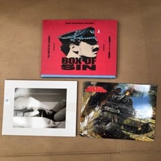 QUANTITY OF TV & AUDIO ITEMS TO INCLUDE DISCO DISCHARGE PRESENTS BOX OF SIN (4LP): LOCATION - A