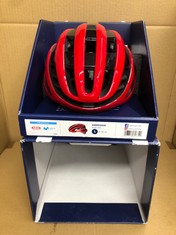 ABUS AIRBREAKER BLAZE RED CYCLING HELMET SIZE S: LOCATION - A RACK