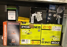 QUANTITY OF TOOLS & HOME IMPROVEMENT ITEMS TO INCLUDE RY18CS20A-0 18V ONE+ CORDLESS 20 CM CHAINSAW: LOCATION - A RACK