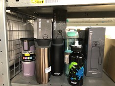 QUANTITY OF SPORTS & EXERCISE ITEMS TO INCLUDE CONTIGO UNISEX'S WEST LOOP AUTOSEAL THERMOBECHER, EDELSTAHL ISOLIERBECHER, KAFFEEBECHER TO GO, BPA FREI, AUSLAUFSICHERER REISEBECHER MIT EASY-CLEAN-DECK