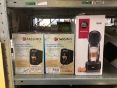 QUANTITY OF KITCHEN & APPLIANCES ITEMS TO INCLUDE DELONGHI NESCAFÉ DOLCE GUSTO INFINISSIMA POD CAPSULE COFFEE MACHINE, ESPRESSO, CAPPUCCINO AND MORE,1.2 LITERS, EDG260.G, BLACK & CHARCOAL: LOCATION -