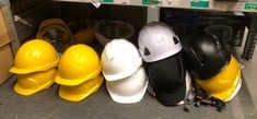 QUANTITY OF SAFETY HELMETS TO INCLUDE WHITE SAFETY HELMET : LOCATION - B RACK