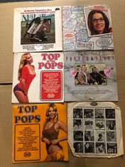 QUANTITY OF VINYLS TO INCLUDE EMERALD GEM 25 GREAT COUNTRY HITS THE DIAMOND ACCORDION BAND: LOCATION - B RACK