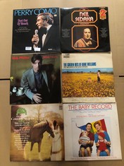 QUANTITY OF VINYLS TO INCLUDE PERRY COMO JUST OUT OF REACH: LOCATION - B RACK