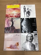 QUANTITY OF TV & AUDIO ITEMS TO INCLUDE SPEAK NOW (TAYLOR'S VERSION) ORCHID LP: LOCATION - C RACK