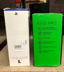 QTY OF ITEMS TO INCLUDE PLAYSTATION 5 HD CAMERA PERSONALISE YOUR GAMEPLAY SHARING :: LOCATION - C RACK