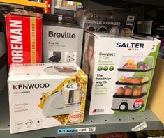 QUANTITY OF KITCHEN & APPLIANCES ITEMS TO INCLUDE KENWOOD MINI FOOD CHOPPER 300 WATT - CH180A: LOCATION - C RACK