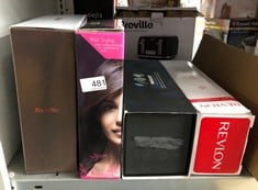 QUANTITY OF HEALTH & BEAUTY ITEMS TO INCLUDE REVLON SALON ONE-STEP HAIR DRYER & VOLUMISER WITH SECTIONING COMB INCLUDED (FOR MID TO LONG HAIR, ONE-STEP TECHNOLOGY, 2-IN-1 STYLING TOOL, IONIC & CERAMI