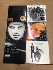 QUANTITY OF TV & AUDIO ITEMS TO INCLUDE BACK IN BLACK [VINYL]: LOCATION - D RACK