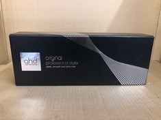 GHD ORIGINAL HAIR STRAIGHTENER & STYLER (UPGRADED) - FOR SLEEK, SMOOTH & SOFT HAIR WITH ENHANCED SHINE, NO EXTREME HEAT DAMAGE - FOR ALL HAIR TYPES - (UK PLUG).: LOCATION - D RACK