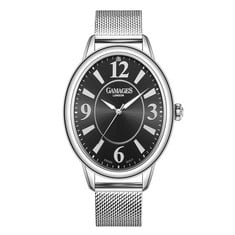 GAMAGES OF LONDON LADIES DUSK IN STEEL WATCH SKU:GAW201 RRP £605: LOCATION - TOP 50 RACK