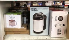 QUANTITY OF KITCHEN & APPLIANCES ITEMS TO INCLUDE MORPHY RICHARDS 1.6L SAUTÉ & SOUP MAKER, 4 SETTINGS, PAUSE FUNCTION, LED CONTROL PANEL, NON-STICK COATED JUG, DETACHABLE POWER CORD, STAINLESS STEEL,