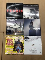 QUANTITY OF TV & AUDIO ITEMS TO INCLUDE YESSIE [VINYL]: LOCATION - E RACK