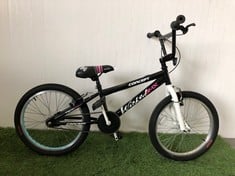 CONCEPT WICKED BMX BIKE 1 SPEED: LOCATION - FRONT FLOOR(COLLECTION OR OPTIONAL DELIVERY AVAILABLE)