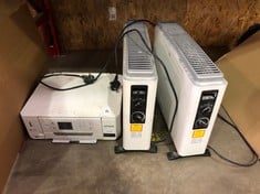 EPSON XP-645 PRINTER + 2 X BLAUPUNKT ELECTRIC HEATERS: LOCATION - LEFT RACK(COLLECTION OR OPTIONAL DELIVERY AVAILABLE)