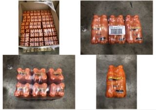 PALLET OF LUCOZADE ORANGE MULTIPACK BBD 12/2024: LOCATION - MIDDLE FLOOR(COLLECTION OR OPTIONAL DELIVERY AVAILABLE)