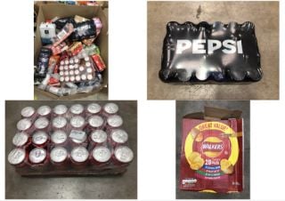 PALLET OF ASSORTED FOOD & DRINKS TO INCLUDE COCA COLA 330ML MULTIPACK SOME ITEMS MAY BE PAST BBD: LOCATION - MIDDLE FLOOR(COLLECTION OR OPTIONAL DELIVERY AVAILABLE)