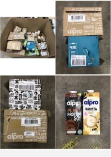 PALLET OF ASSORTED MILK REPLACEMENT DRINKS TO INCLUDE ALPRO BARISTA COCONUT MILK SOME ITEMS MAY BE PAST BBD: LOCATION - MIDDLE FLOOR(COLLECTION OR OPTIONAL DELIVERY AVAILABLE)