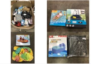 PALLET OF ASSORTED INFLATABLES TO INCLUDE INTEX WET SET: LOCATION - MIDDLE FLOOR(COLLECTION OR OPTIONAL DELIVERY AVAILABLE)