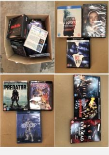 QUANTITY OF ASSORTED DVDS TO INCLUDE ALIENS IN 4K ID MAY BE REQUIRED - COLLECTION ONLY - LOCATION RIGHT RACK