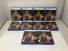 10 X BABYLON'S FALL PS5 GAMES IN SEALED CONDITION RRP £280 ID MAY BE REQUIRED - COLLECTION ONLY - LOCATION RIGHT RACK