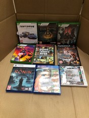 QUANTITY OF ASSORTED GAMES TO INCLUDE RONIN PS5 EDITION ID MAY BE REQUIRED - COLLECTION ONLY - LOCATION RIGHT RACK