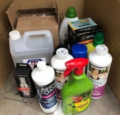 QUANTITY OF ASSORTED CLEANING ITEMS TO INCLUDE FRESH PET CLEANER - COLLECTION ONLY - LOCATION RIGHT RACK