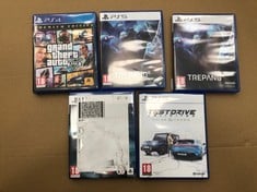 QUANTITY OF ASSORTED PLAYSTATION GAMES TO INCLUDE RONIN PS5 EDITION ID MAY BE REQUIRED - COLLECTION ONLY - LOCATION RIGHT RACK