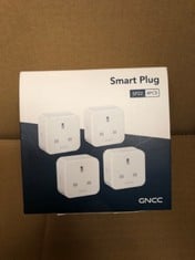 6 X SMART PLUG REMOTE VOICE CONTROL GNCC,SMART SOCKET WITH WIRELESS WORKS WITH ALEXA AND GOOGLE HOME, COMPATIBLE WITH SMART LIFE APP TIMER PLUG WITHOUT ENERGY MONITORING, 2.4GHZ ONLY, 13A 3120W, 4 PA