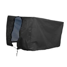 QUANTITY OF HARYANA GARDEN WAGON COVER WAGON WAGON COVER WATERPROOF DUSTPROOF HEAVY DUTY WAGON RAIN COVER FOR GARDEN WAGON, BLACK - TOTAL RRP £300: LOCATION - C RACK